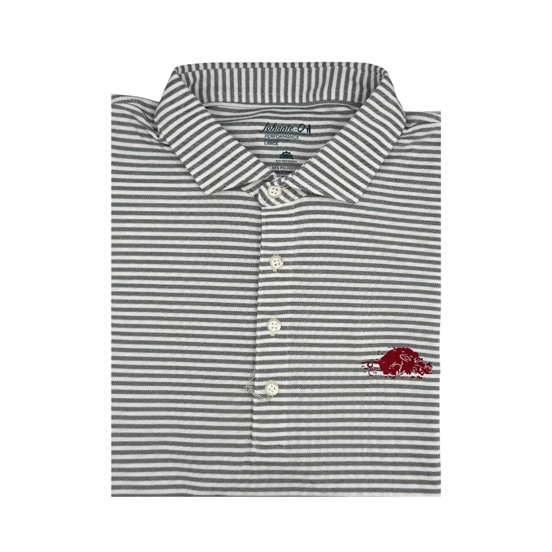 Johnnie-O Slobbering Hog Polo | Black