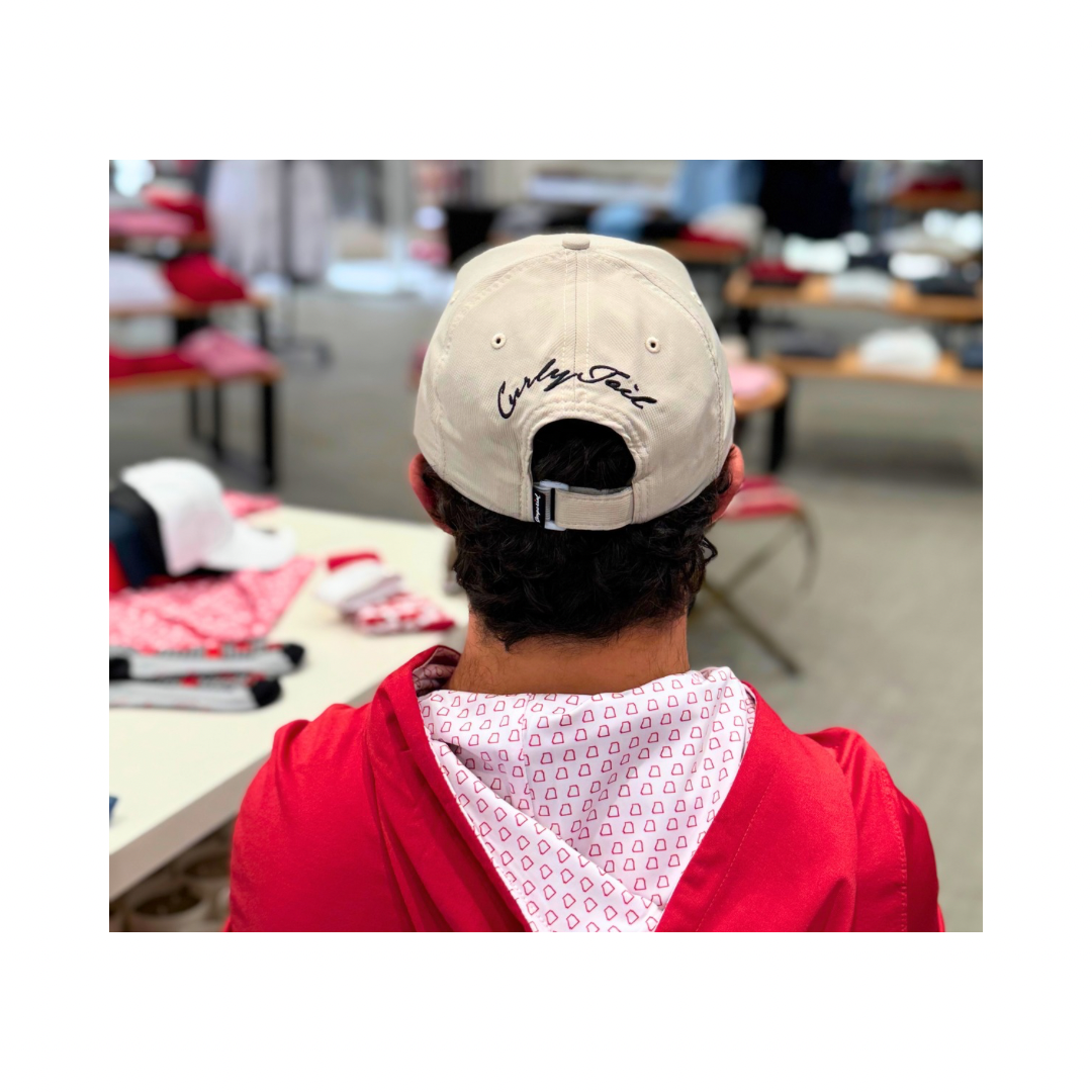 Curly Tail Performance Hat| Stone