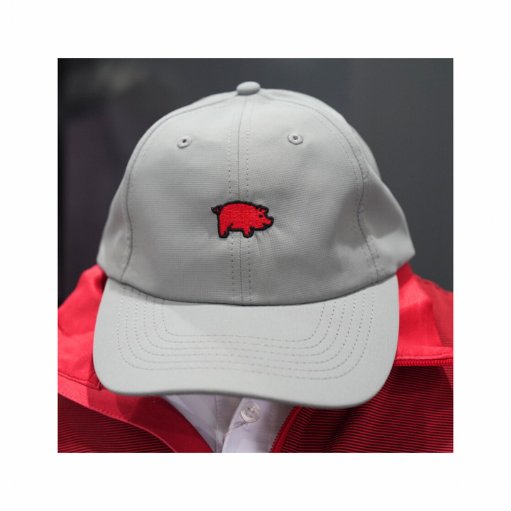 Curly Tail Performance Hat| Frost Grey