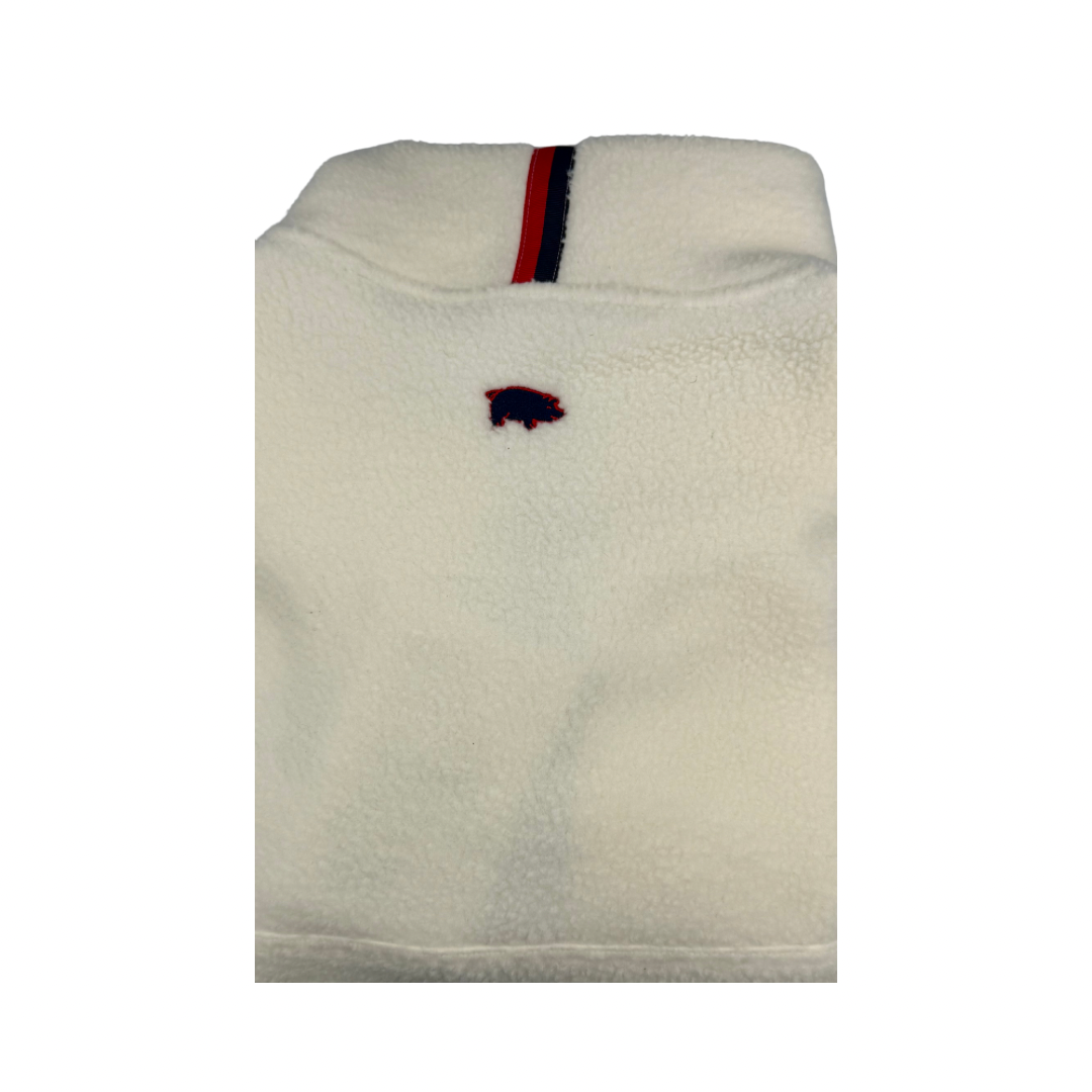 Rhoback X Curly Tail Fleece Pullover | Cream