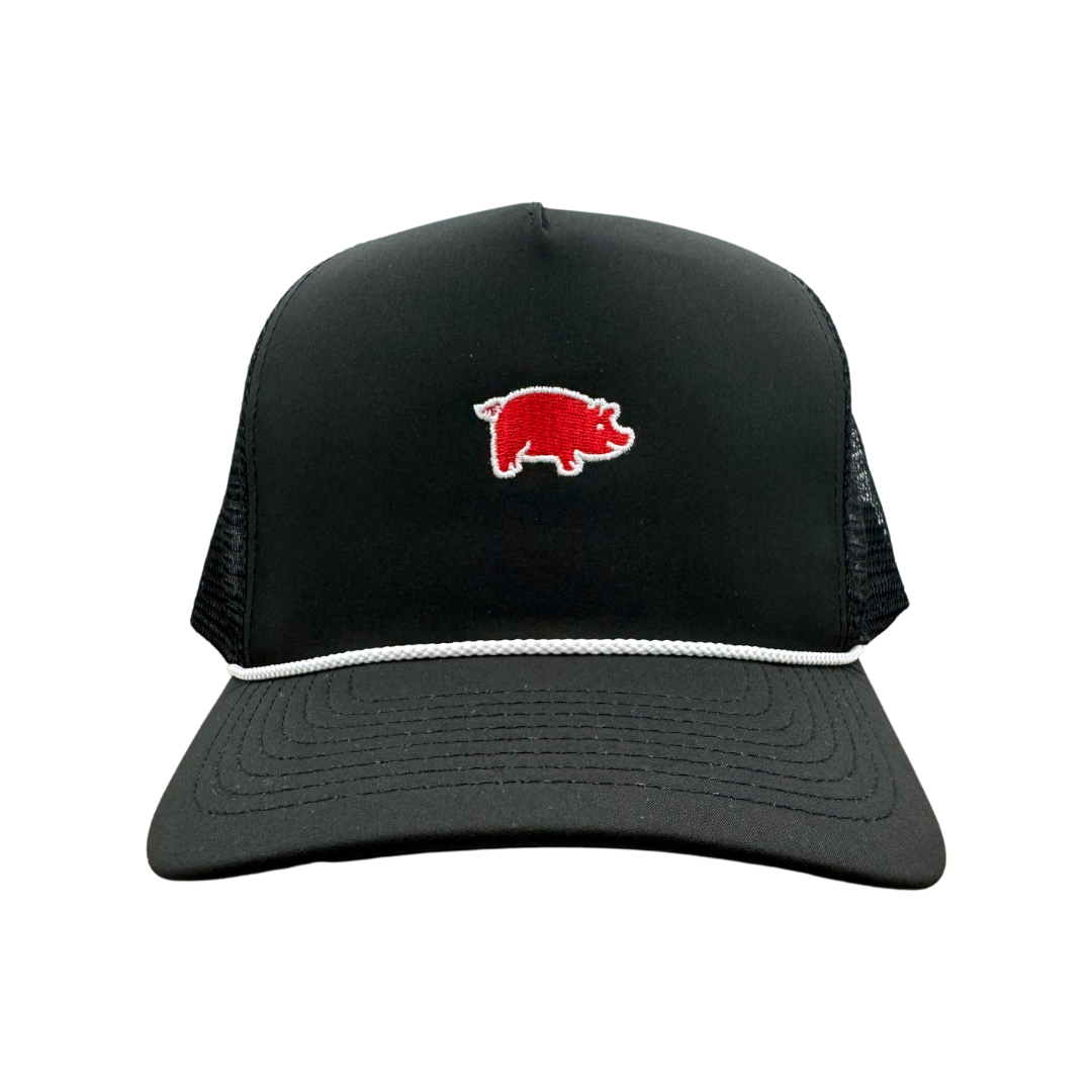 Rabbit Rouser Adjustable Hat| Black