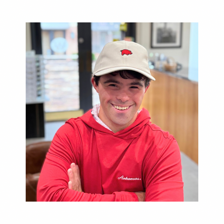 Curly Tail Performance Hat| Stone