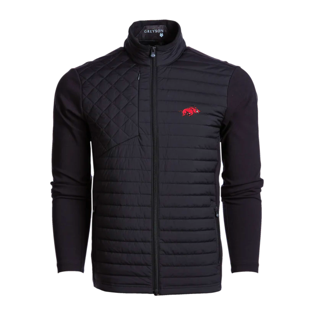 Yukon Hybrid Razorback Jacket| Black