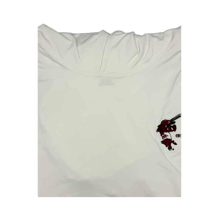 Johnnie-O Baseball Hog Motion Hoodie | White