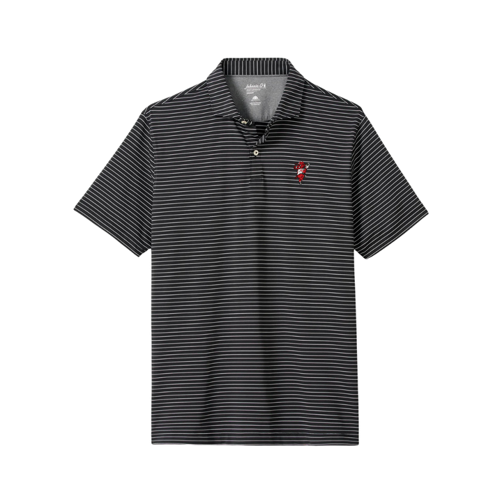 Johnnie-O Baseball Hog Beau Polo | Black