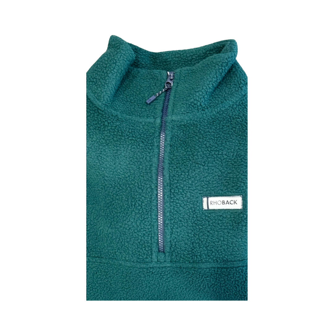 Rhoback X Curly Tail Fleece Pullover | Ponderosa Green