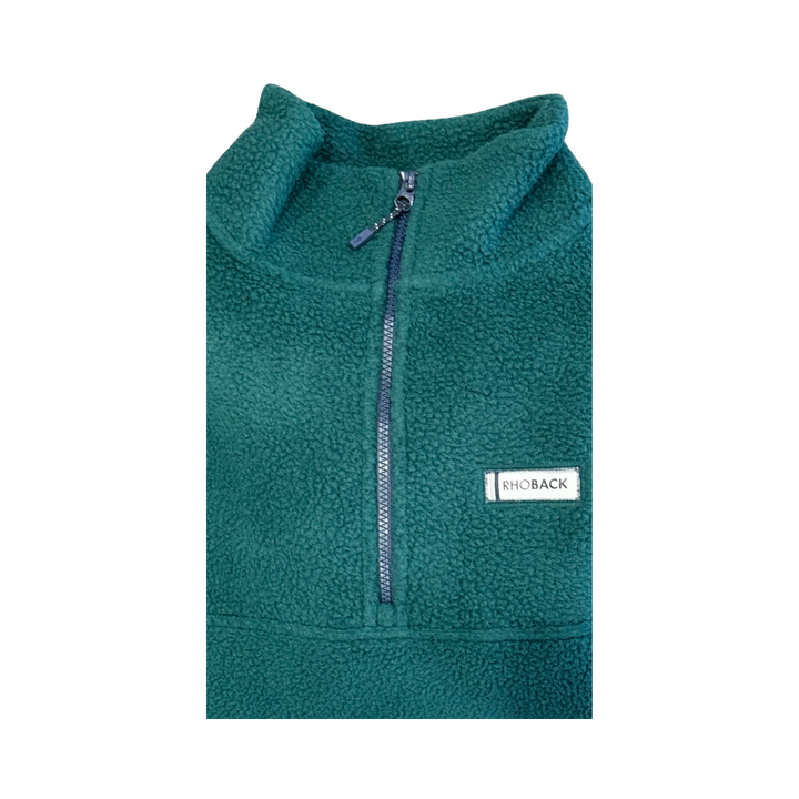 Rhoback X Curly Tail Fleece Pullover | Ponderosa Green