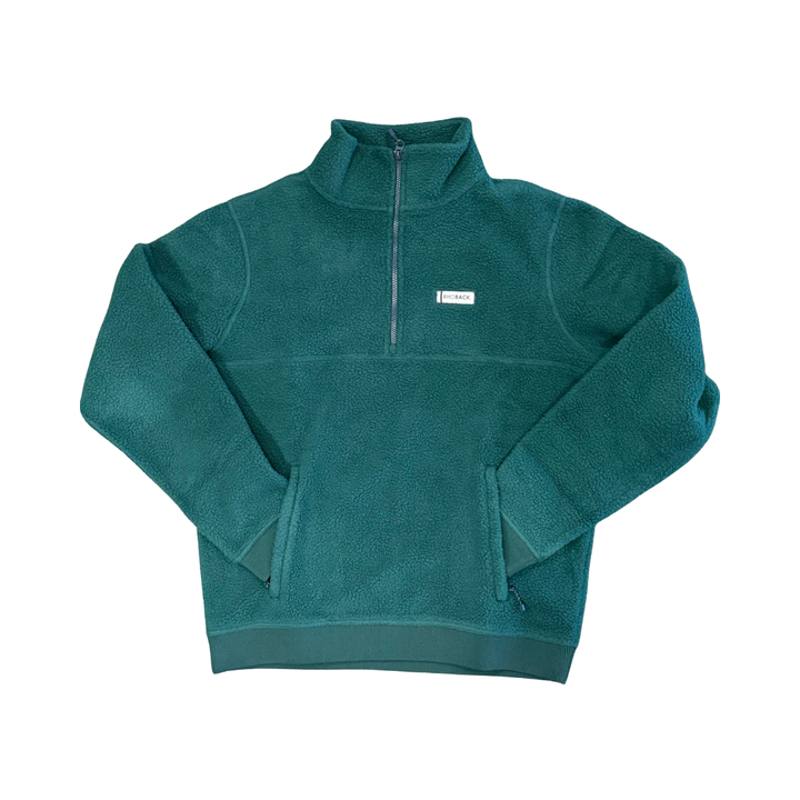 Rhoback X Curly Tail Fleece Pullover | Ponderosa Green
