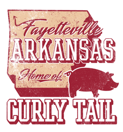 'Home of Curly Tail' T-Shirt